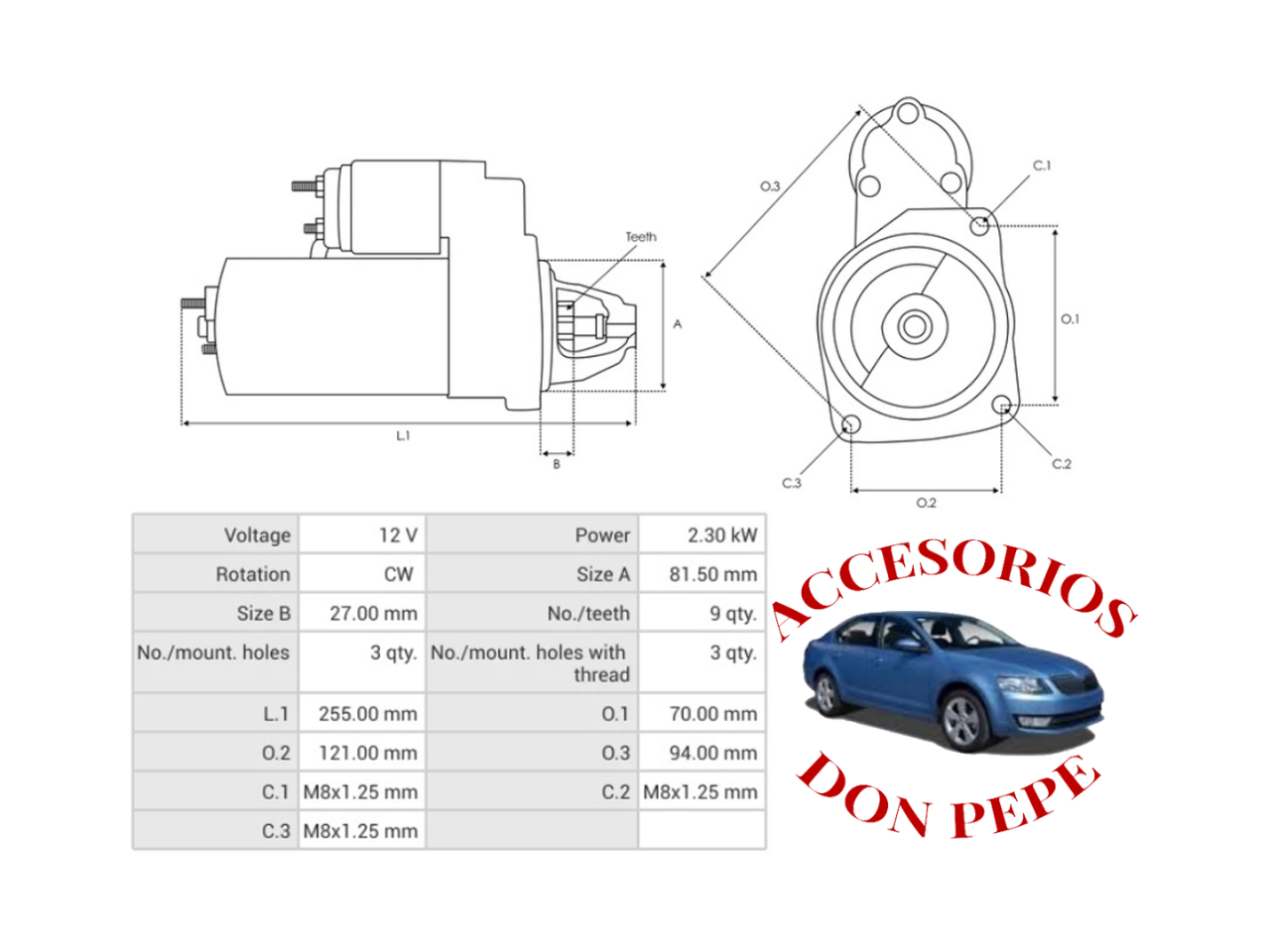MOTOR DE PARTIDA IVECO - Imagen 5