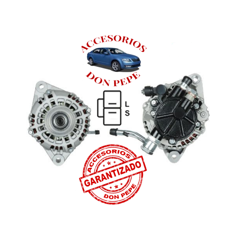 ALTERNADOR 12V 110Am KIA-TERRACAN-CARNIVAL-SORENTO ALTAMA14 - Imagen 2