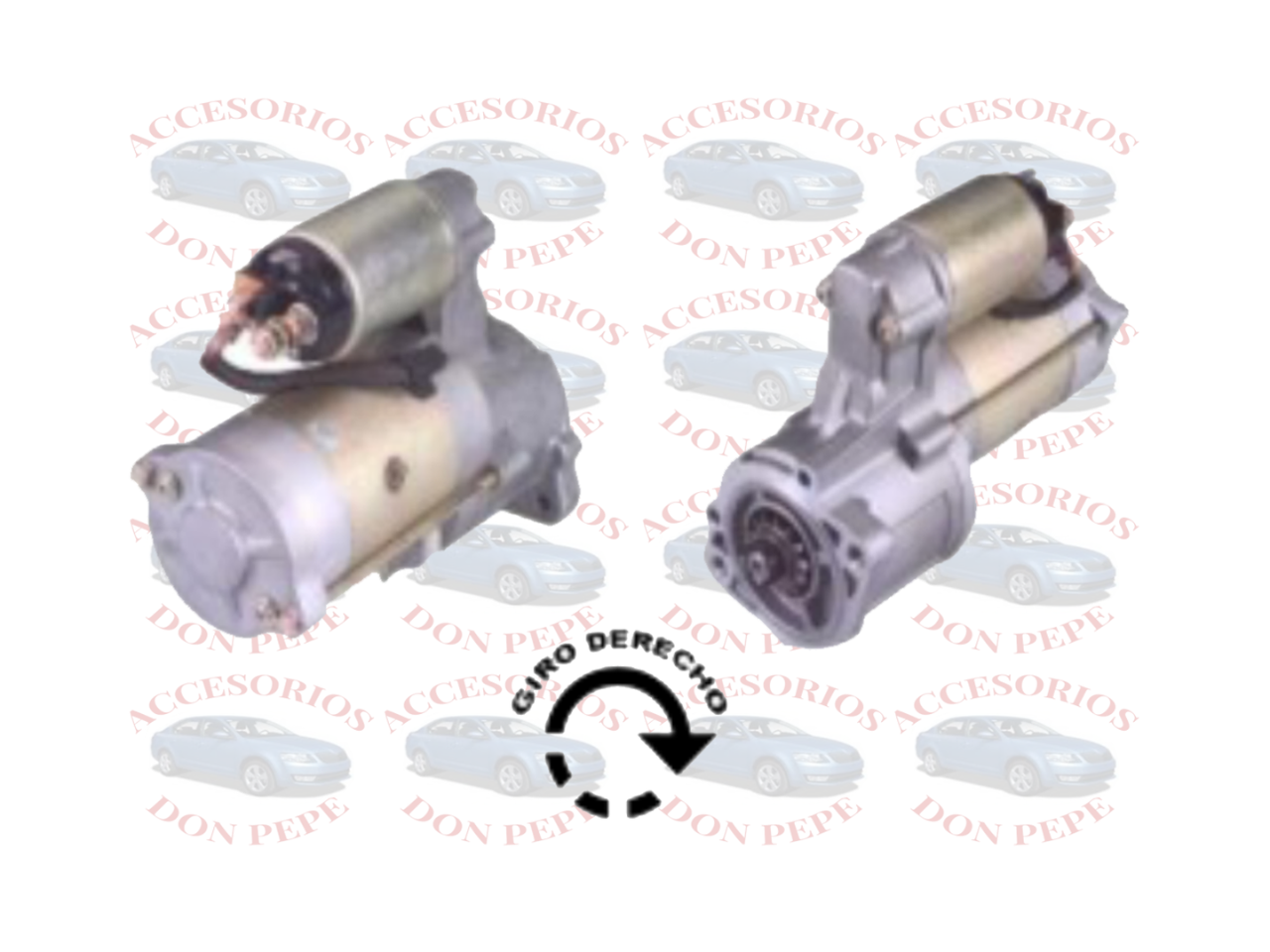 MOTOR DE PARTIDA 12V 10D HYUNDAI H-100