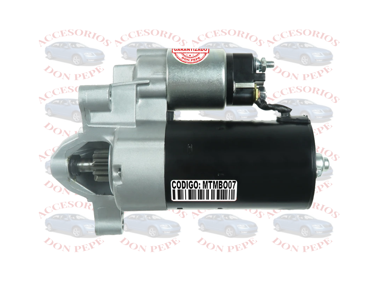 MOTOR DE PARTIDA PEUGEOT PATNER/CITROEN 13D 12V MTMBO07 - Imagen 2