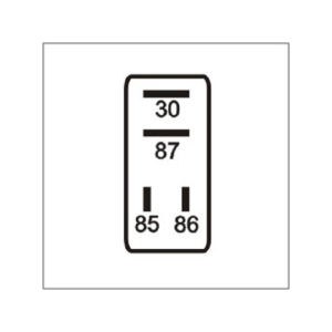 relay 12v mini auxiliar 30a