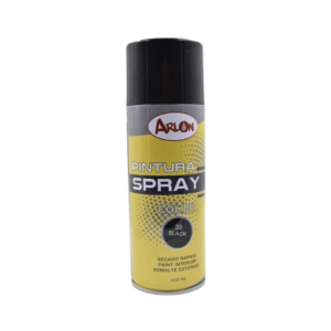 pintura aerosol negra arlon