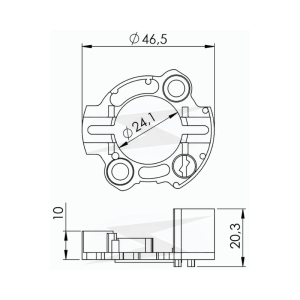 porta carbon 12v motor de partida honda uf9906