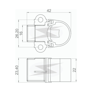 porta carbon alt.12v toyota/suzuki uf2223
