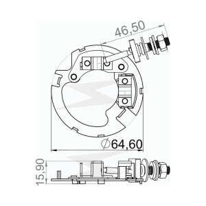 porta carbon moto honda uf9901