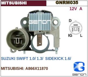 REGULADOR 12V IM275 GNRM035