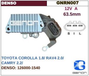 REGULADOR 12V IN439 GNRN007