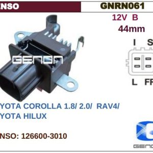 REGULADOR 12V (IN6301) I-S-L-FR GNRN061
