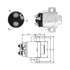 SOLENOIDE 12V ASHOK LEYLAND FREIGHTLINER VW ZM3671