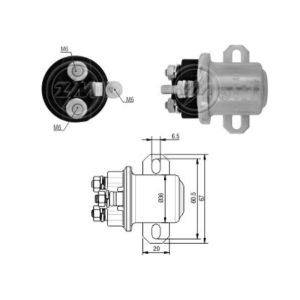 SOLENOIDE 12V AUXILIAR 29MT CASE CUMMINS FORD ZM2407