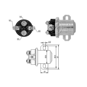 SOLENOIDE 12V AUXILIAR 29MT DELCO REMY ZM4407