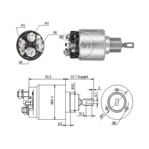 SOLENOIDE 12V BMW 3SERIES 5SERIES 7SERIES ZM475