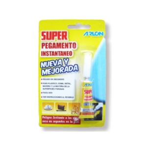super pegamento instantÁneo arlon
