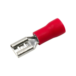 terminal hembra mini parlante rojo