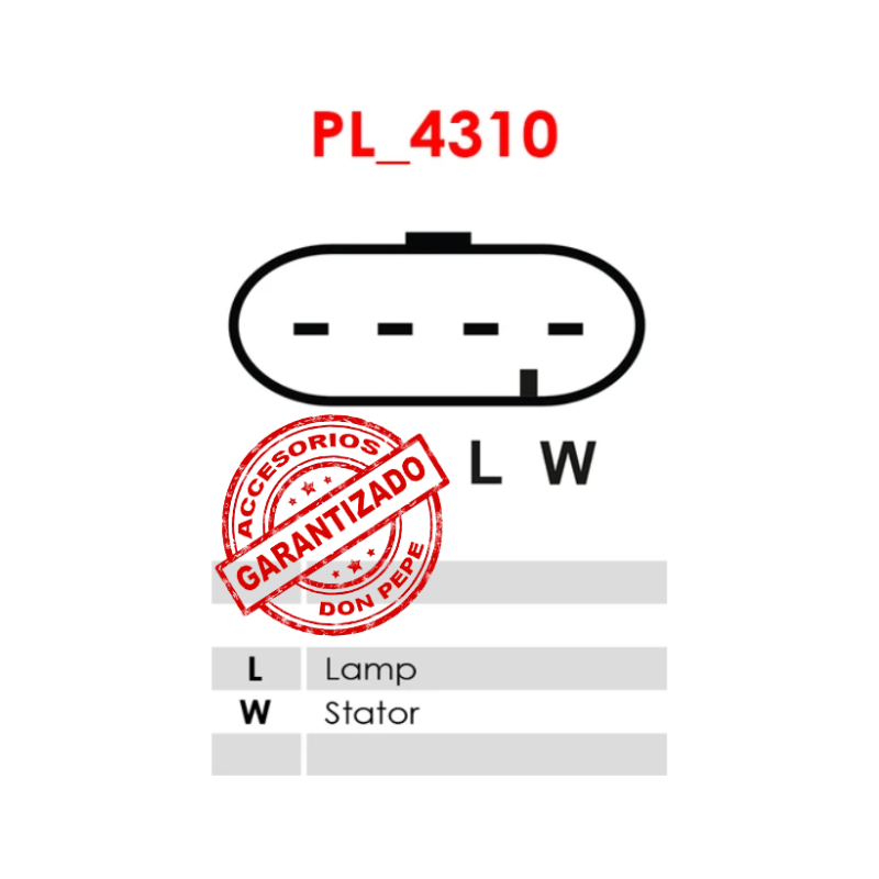 ALTERNADOR SSANGYONG MUSSO 2.2 18 ADELANTE/REXTON 2.2 - Imagen 5