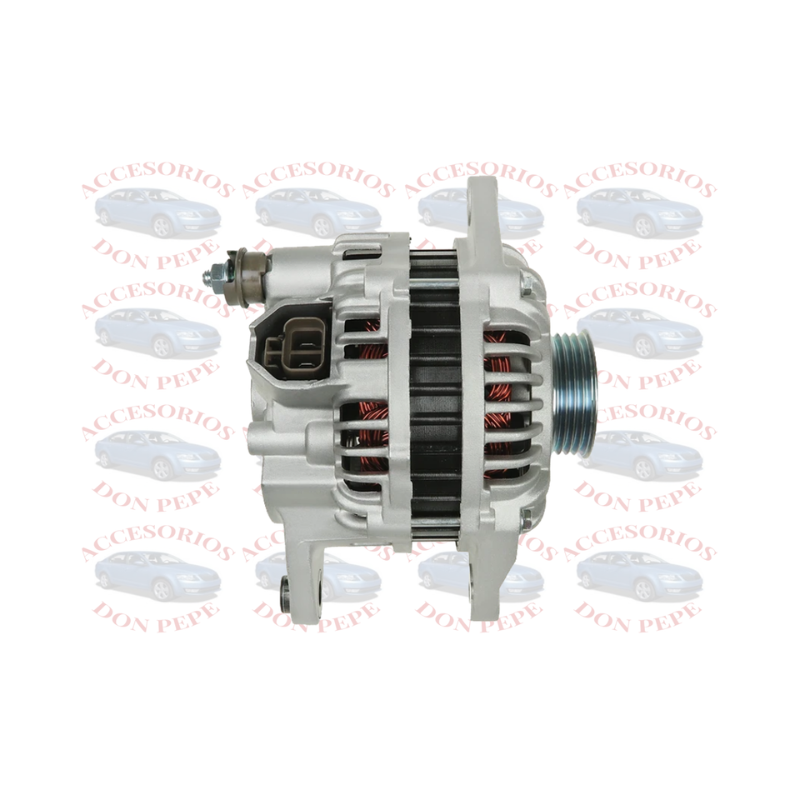 ALTERNADOR 12V 80A MAZDA POLEA 4PK SEÑAL P-D - Imagen 2