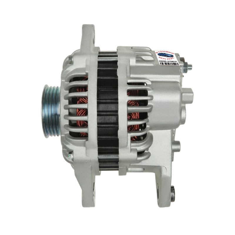 ALTERNADOR 12V 80A MAZDA POLEA 4PK SEÑAL P-D - Imagen 4