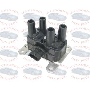 BOBINA ENCENDIDO 3 PINES C/SOPORTE FIAT DOBLO-PALIO