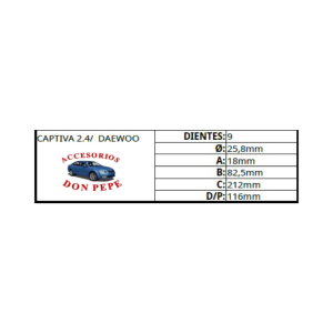 MOTOR DE PARTIDA 12V CHEVROLET CAPTIVA 2.4 - Imagen 2