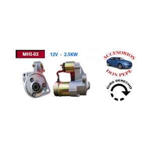 MOTOR DE PARTIDA 12V CHEVROLET/OPEL 1.7 9D
