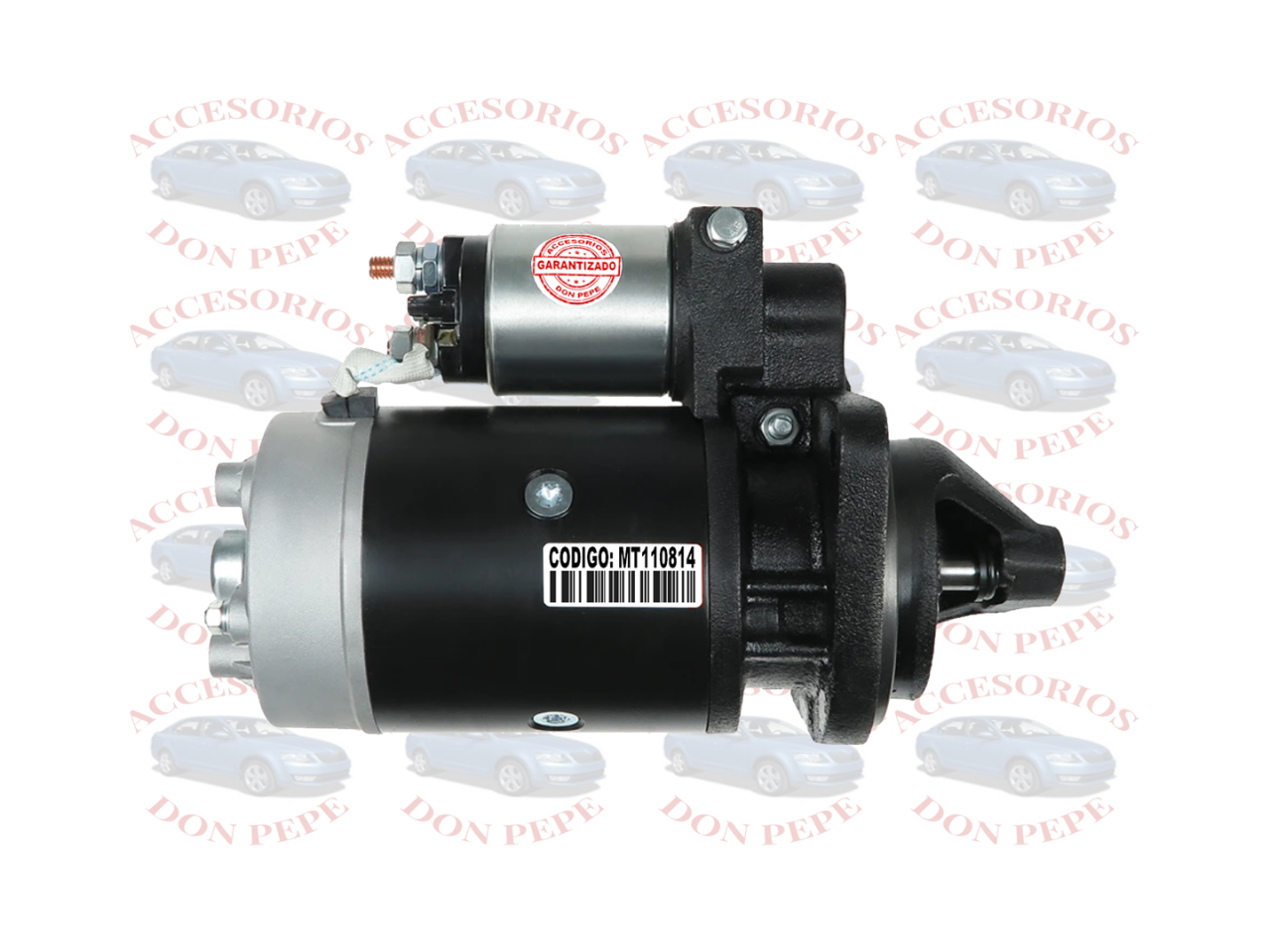 MOTOR DE PARTIDA 12V FIAT IVECO 9D - Imagen 2