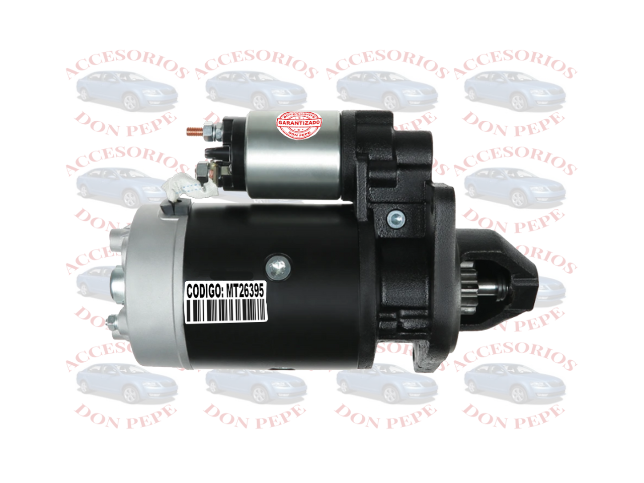 MOTOR DE PARTIDA 12V FORD 5000 - Imagen 2