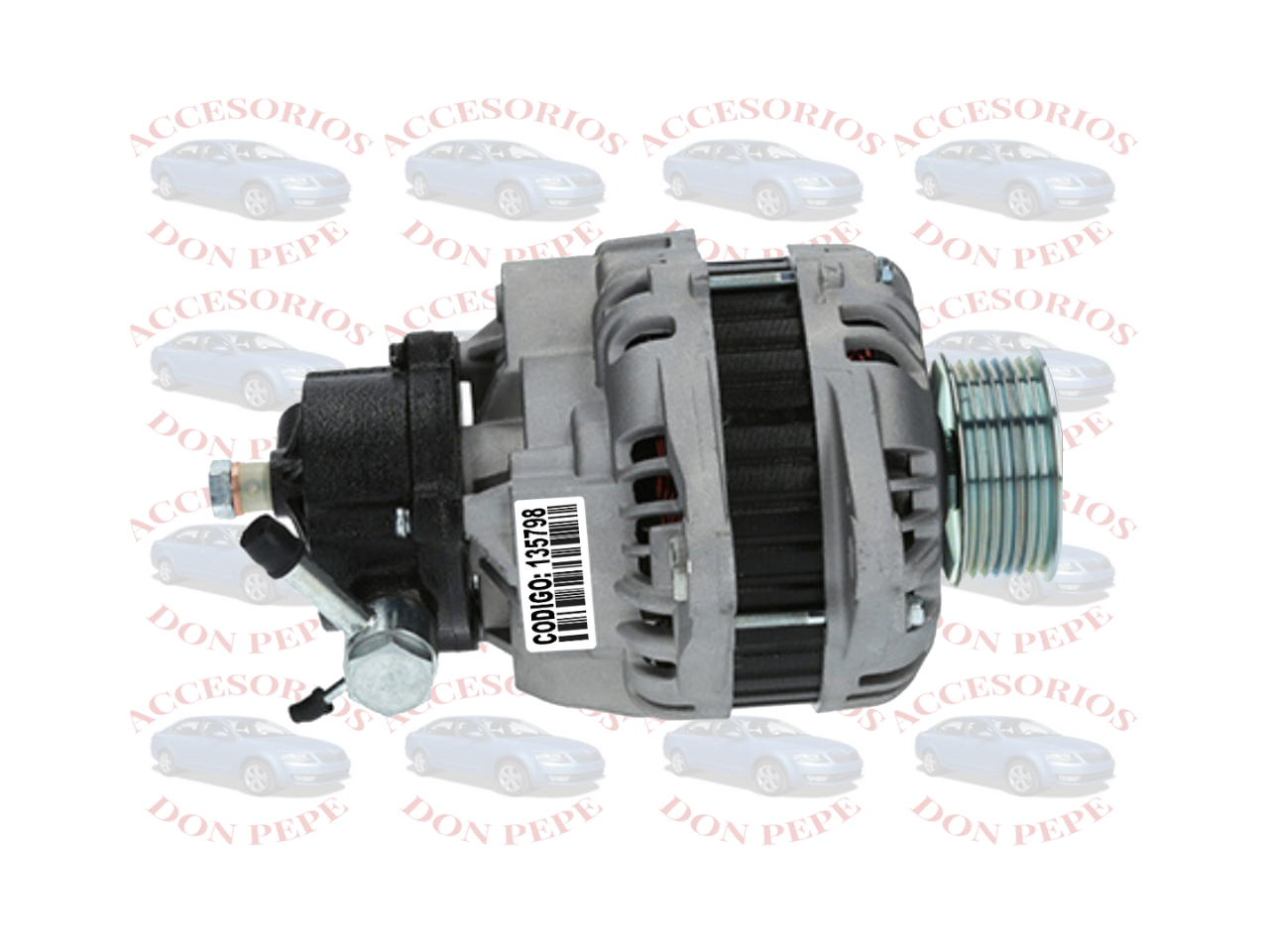 ALTERNADOR HYUNDA H-1 2.5L 12V 80A - Imagen 2