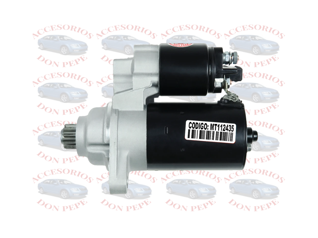 MOTOR DE PARTIDA VOLKSWAGEN GOLF 1.6/POLO 1.2 12V 10D - Imagen 4