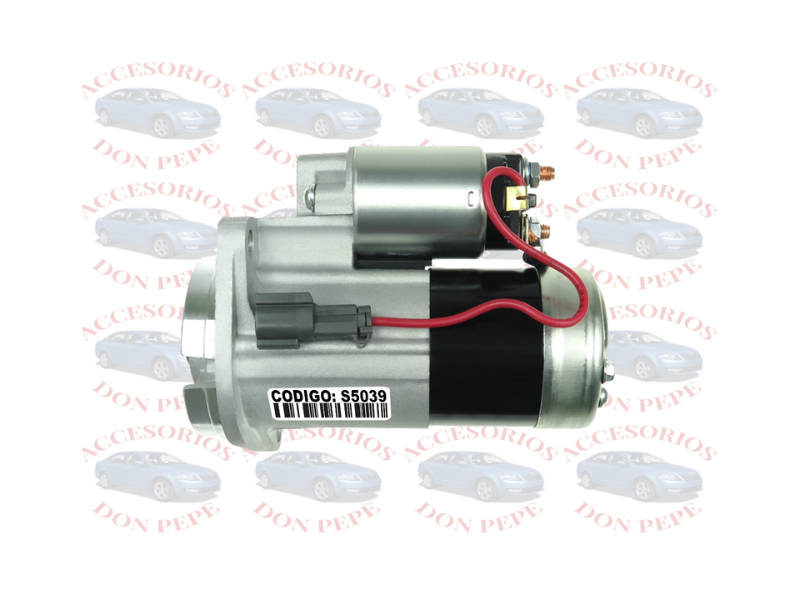 MOTOR DE PARTIDA 12V 1.00KW 9D NISSAN TERRANO-D22 - Imagen 4